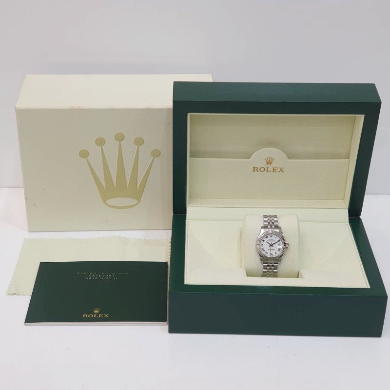【大眾名錶】ROLEX勞力士 179174 Datejust 新款 蠔式日誌 太陽圈 白色羅馬面盤 五珠帶 錶徑26mm 自動上鍊 大眾名錶G275-9
