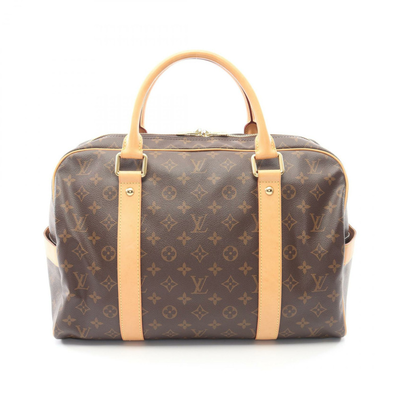 路易威登 (LOUIS VUITTON) 手提旅行包 M40074 Monogram 皮革 棕色 二手 LV-0