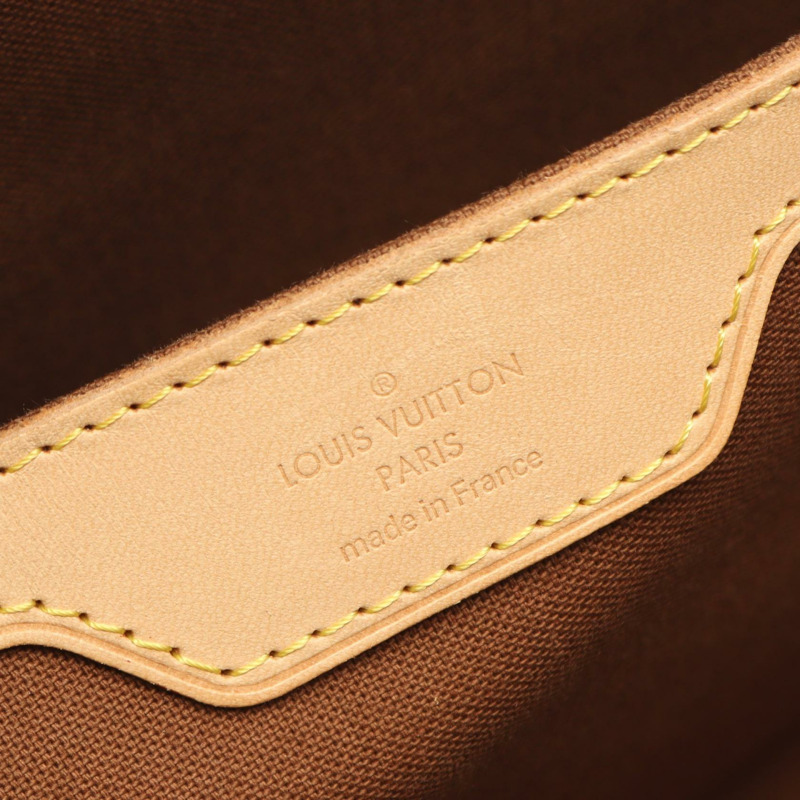路易威登 (LOUIS VUITTON) 手提旅行包 M40074 Monogram 皮革 棕色 二手 LV-3