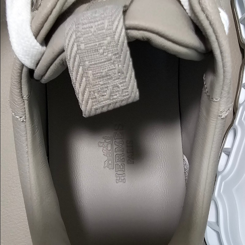 全新 原價NT$ 45,200 愛馬仕女款 Impulse運動鞋 鵝卵石米色beige galet EU37-11