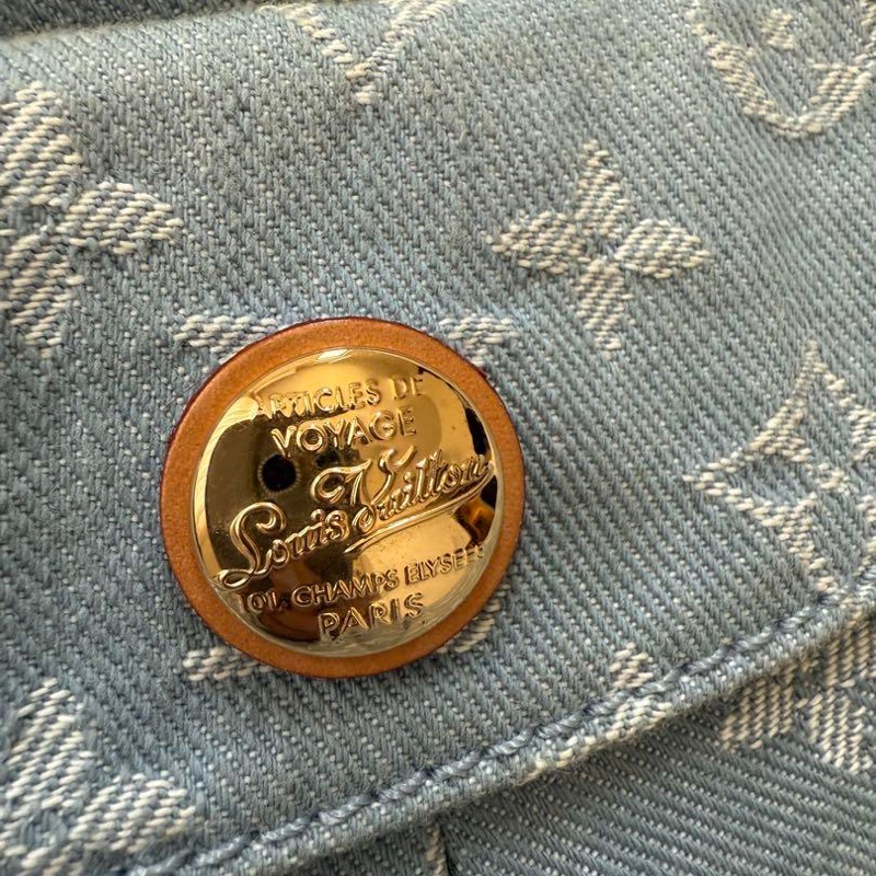 LV Louis Vuitton Daily GM 丹寧牛仔布背包-1