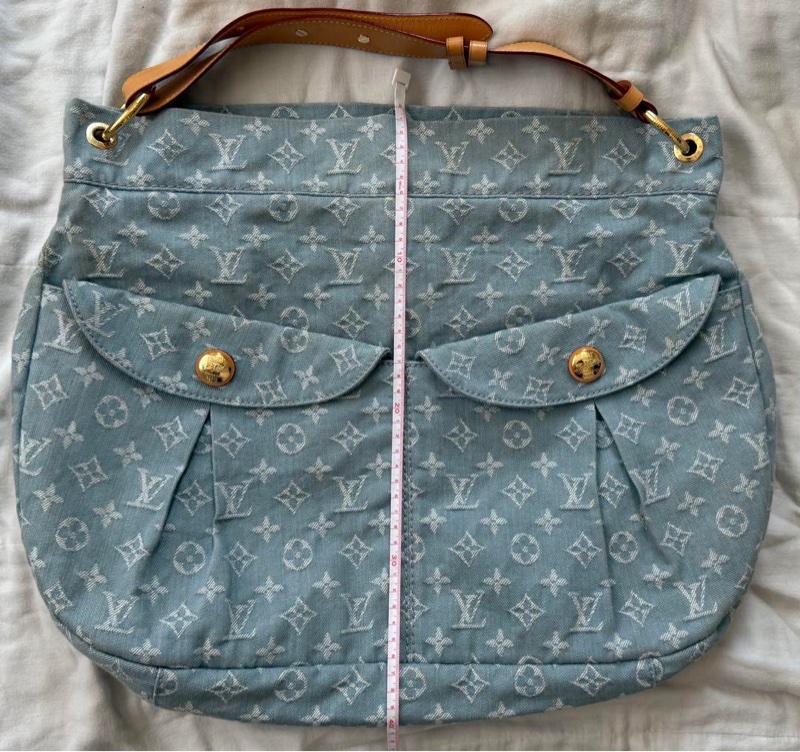 LV Louis Vuitton Daily GM 丹寧牛仔布背包-2