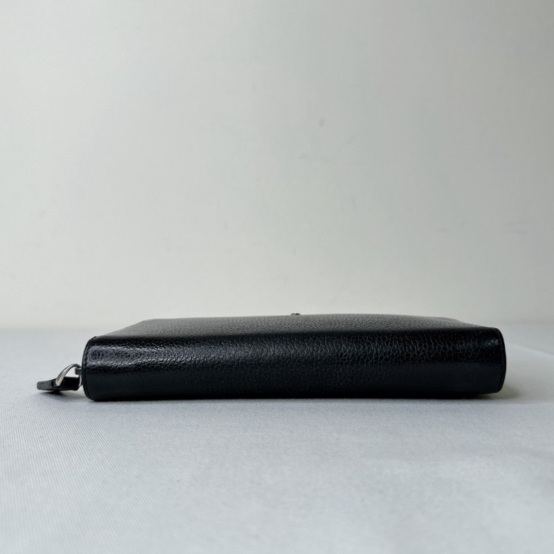 MONTBLANC萬寶龍 牛皮ㄇ字拉鍊長夾-8