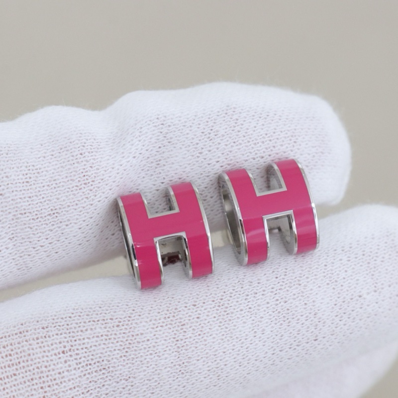 Hermès 愛馬仕 pop h mini耳釘，配件無 單品-1