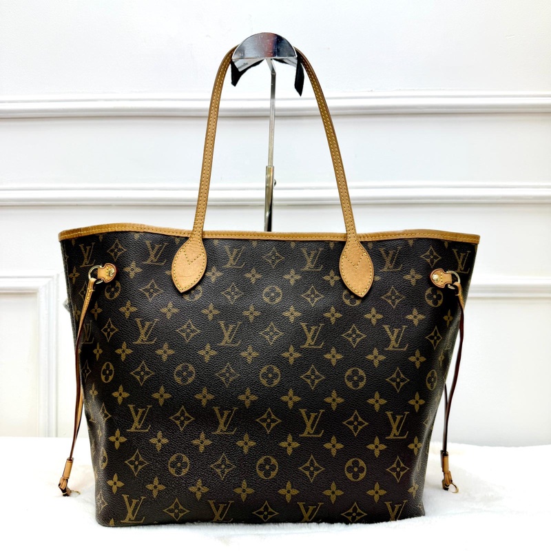 抵用價❣️經典中古老花LV Neverfull M'm-1