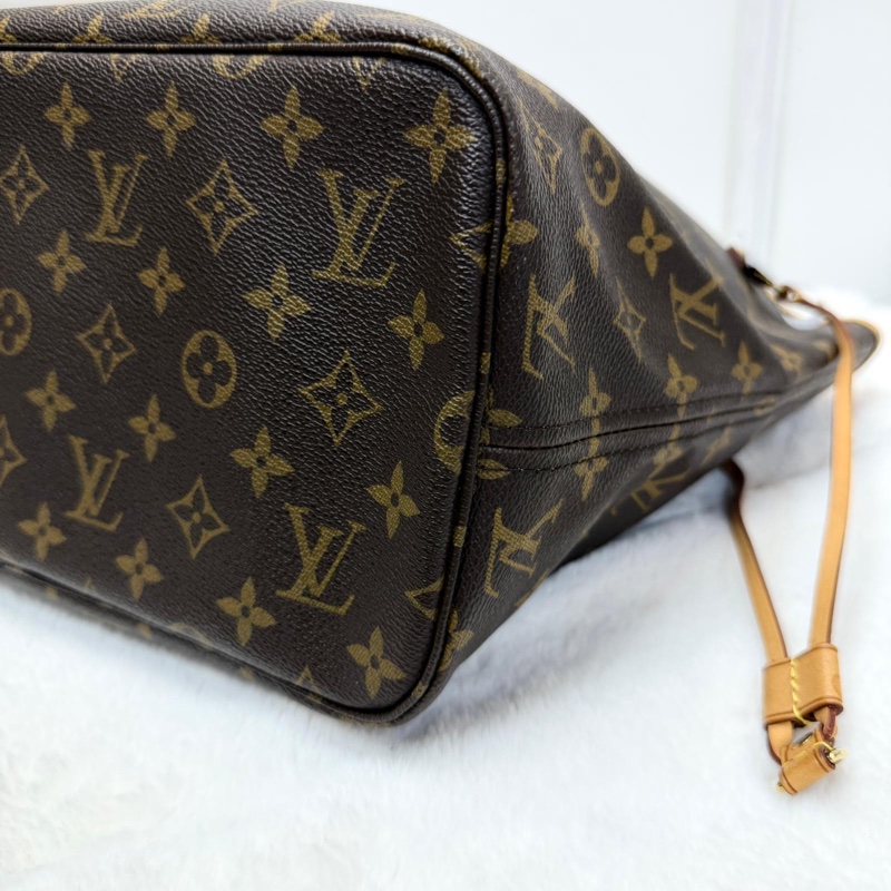 抵用價❣️經典中古老花LV Neverfull M'm-5