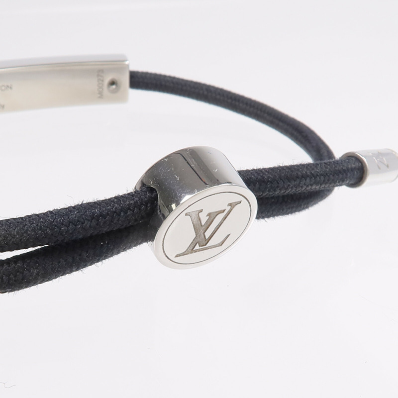 LOUIS VUITTON 尼龍/不鏽鋼Space Bracelet手帶-4