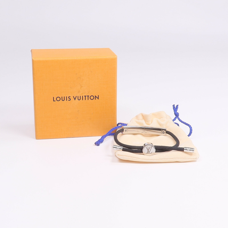 LOUIS VUITTON 尼龍/不鏽鋼Space Bracelet手帶-7