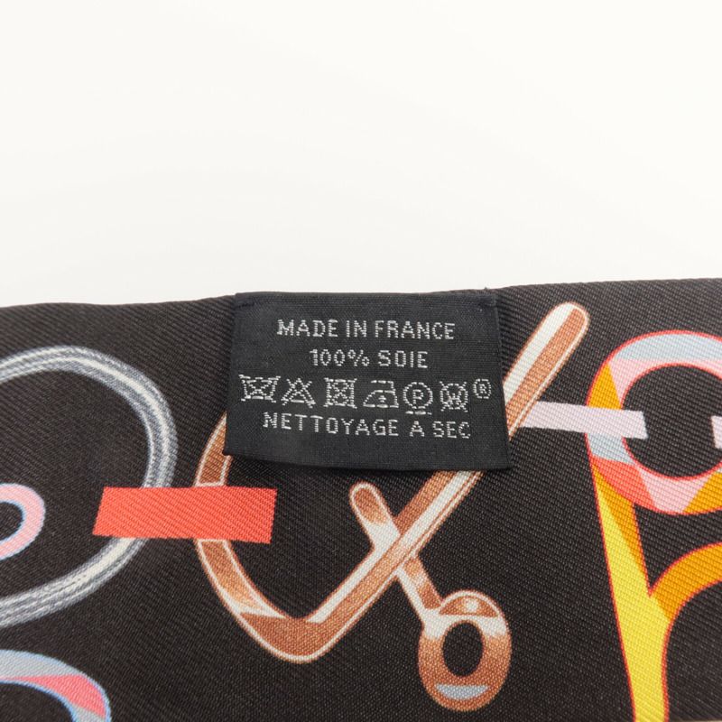 HERMES 絲質Twilly絲巾-5