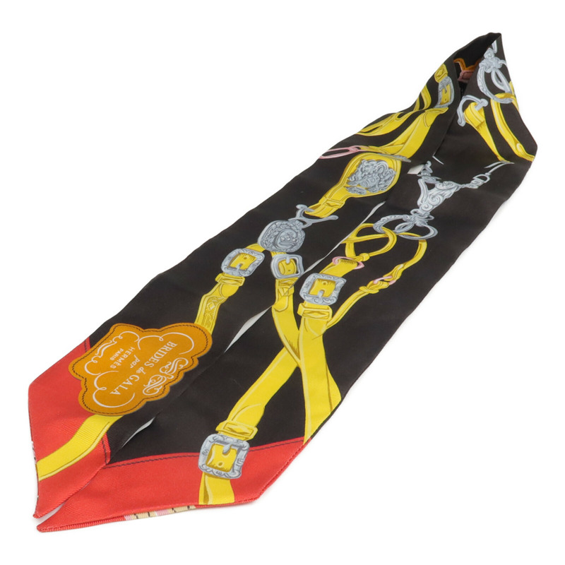 HERMES 絲質Twilly絲巾-2