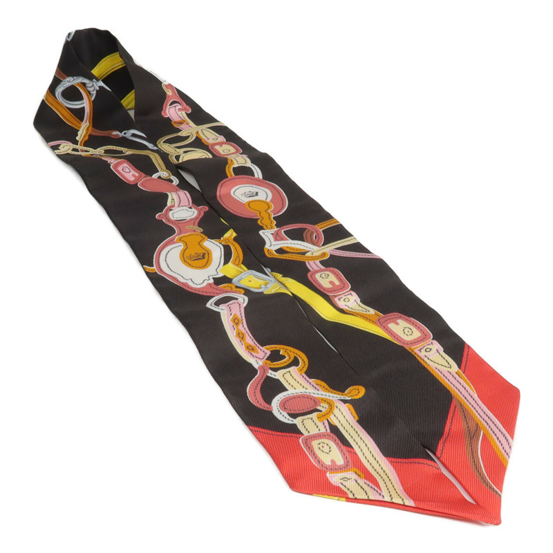 HERMES 絲質Twilly絲巾-3