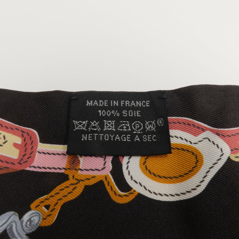 HERMES 絲質Twilly絲巾-4