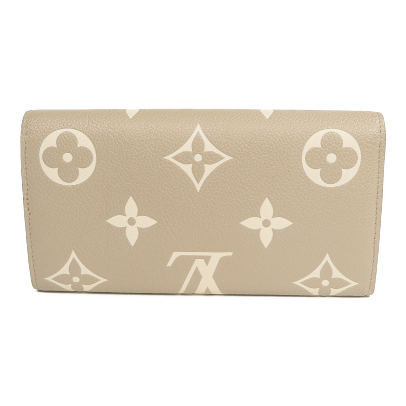 LOUIS VUITTON Monogram Empreinte Sarah Long Wallet長錢包-1