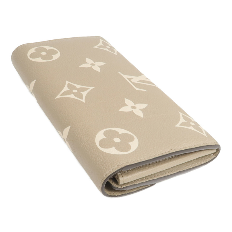 LOUIS VUITTON Monogram Empreinte Sarah Long Wallet長錢包-4