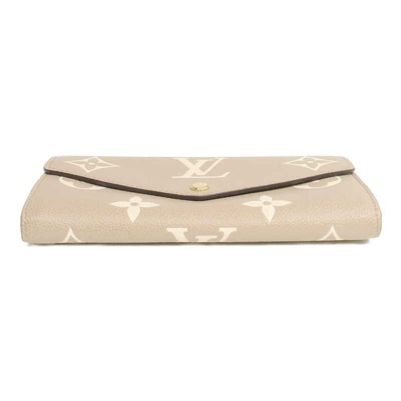 LOUIS VUITTON Monogram Empreinte Sarah Long Wallet長錢包-5