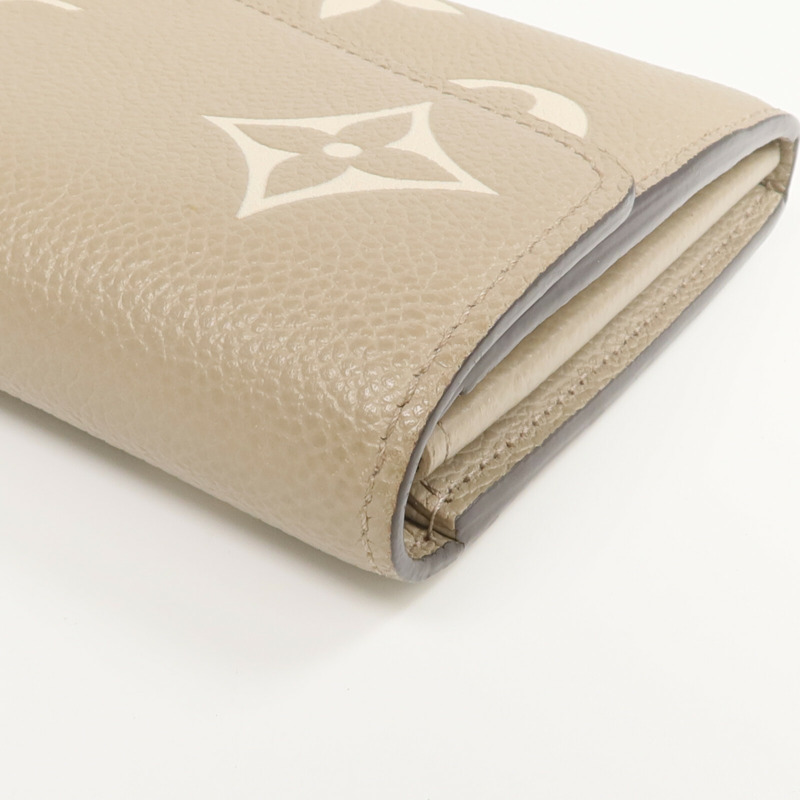 LOUIS VUITTON Monogram Empreinte Sarah Long Wallet長錢包-9