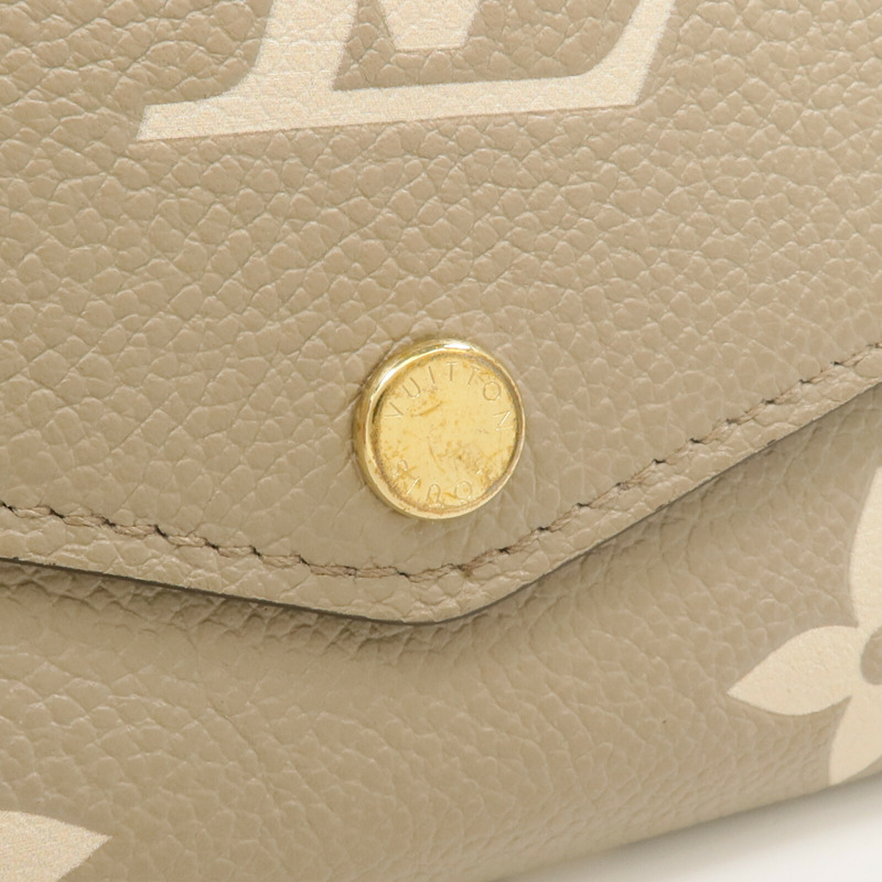 LOUIS VUITTON Monogram Empreinte Sarah Long Wallet長錢包-10