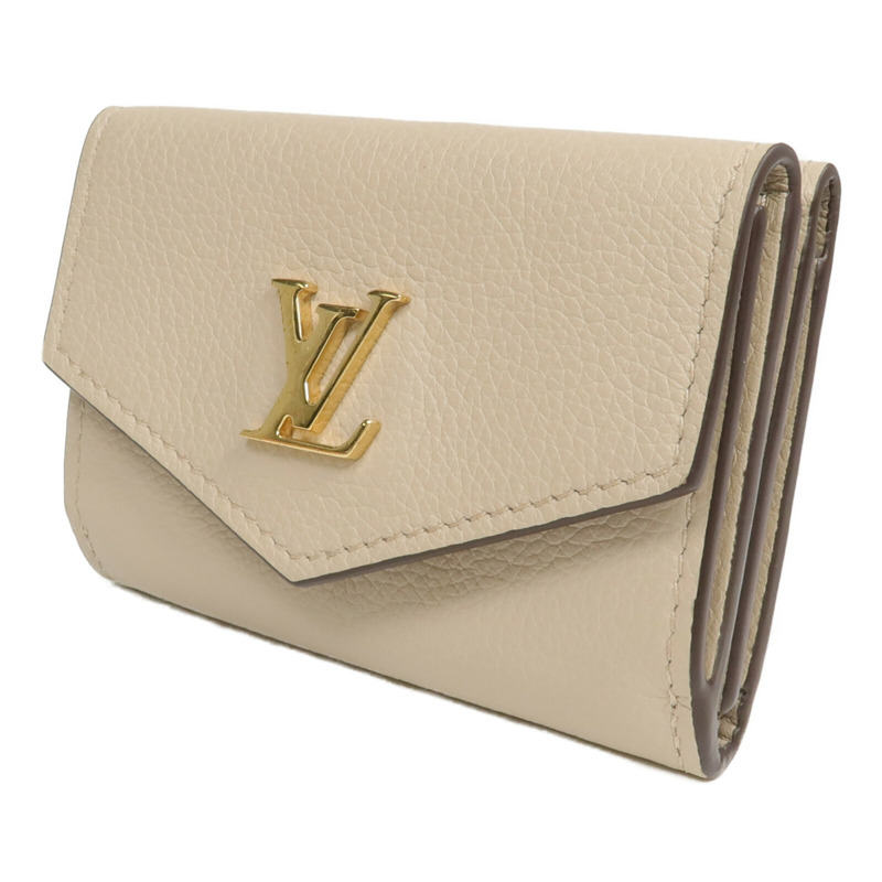 LOUIS VUITTON 牛皮皮革LockMini錢包-2