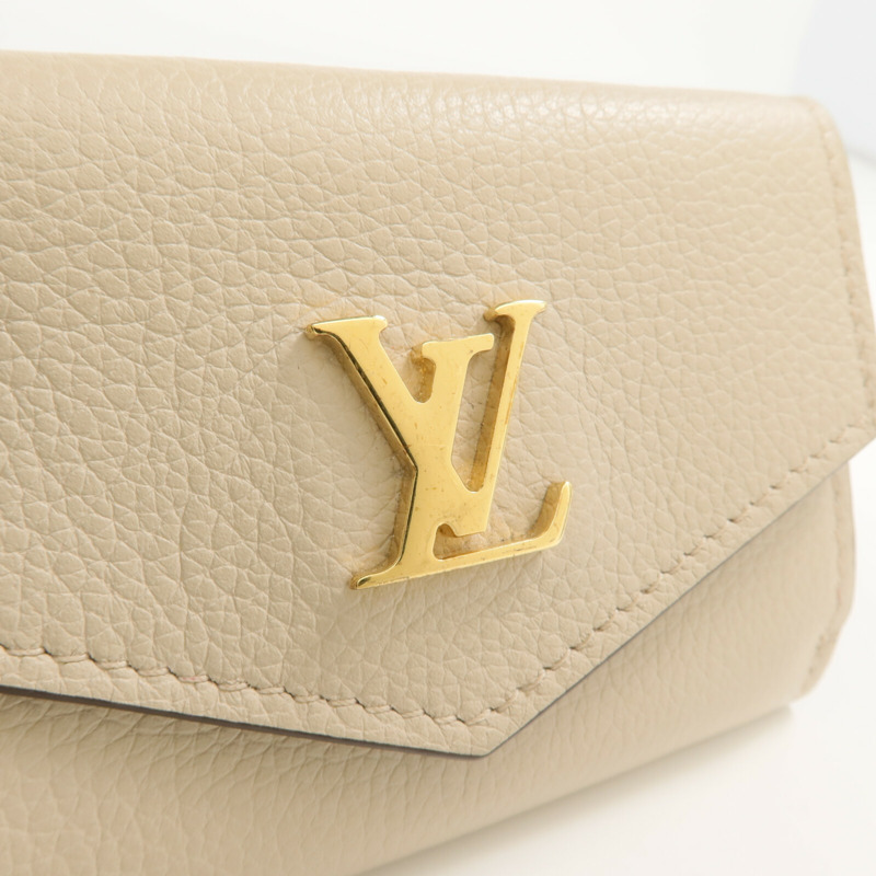 LOUIS VUITTON 牛皮皮革LockMini錢包-6