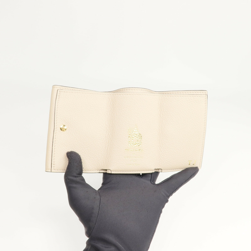 LOUIS VUITTON 牛皮皮革LockMini錢包-7