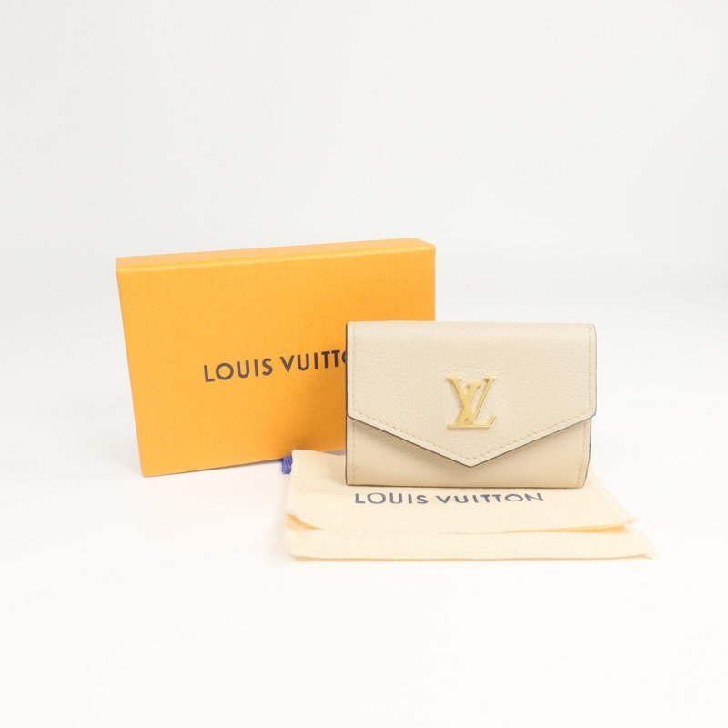 LOUIS VUITTON 牛皮皮革LockMini錢包-11