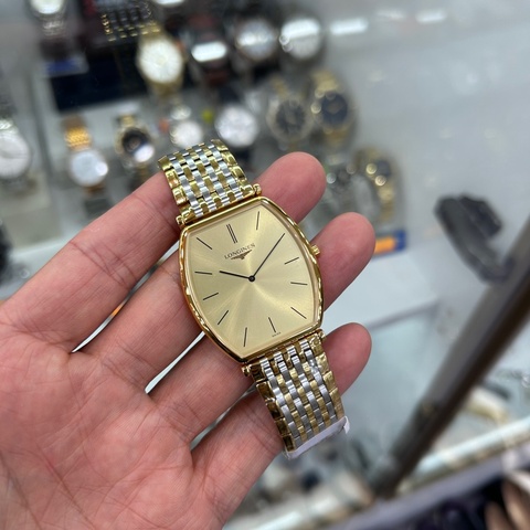 Swiss Made Longines La Grande Classique barrel Dial Quartz watch L47862327 L4.786.2.32.7 Unused 99% new瑞士原裝 浪琴 嘉嵐系列 酒桶形 石英男士腕錶 手錶 閒置99成新