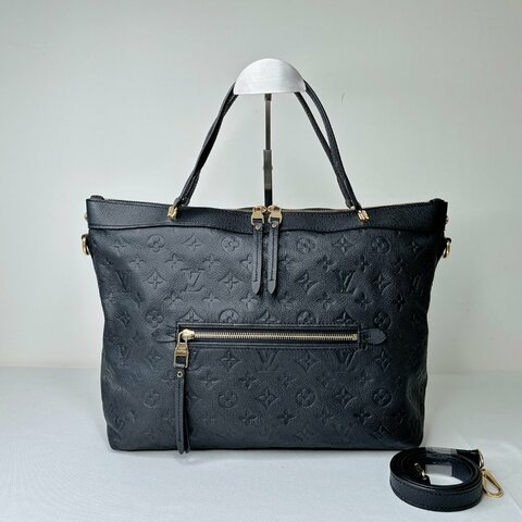 LV Bastille MM全皮壓紋托特包