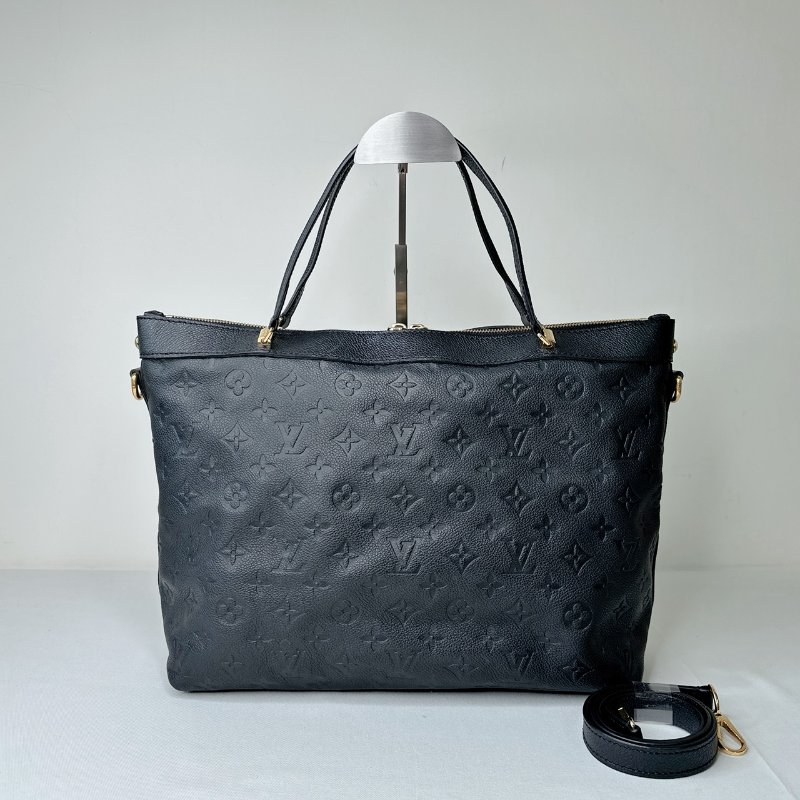 LV Bastille MM全皮壓紋托特包-1
