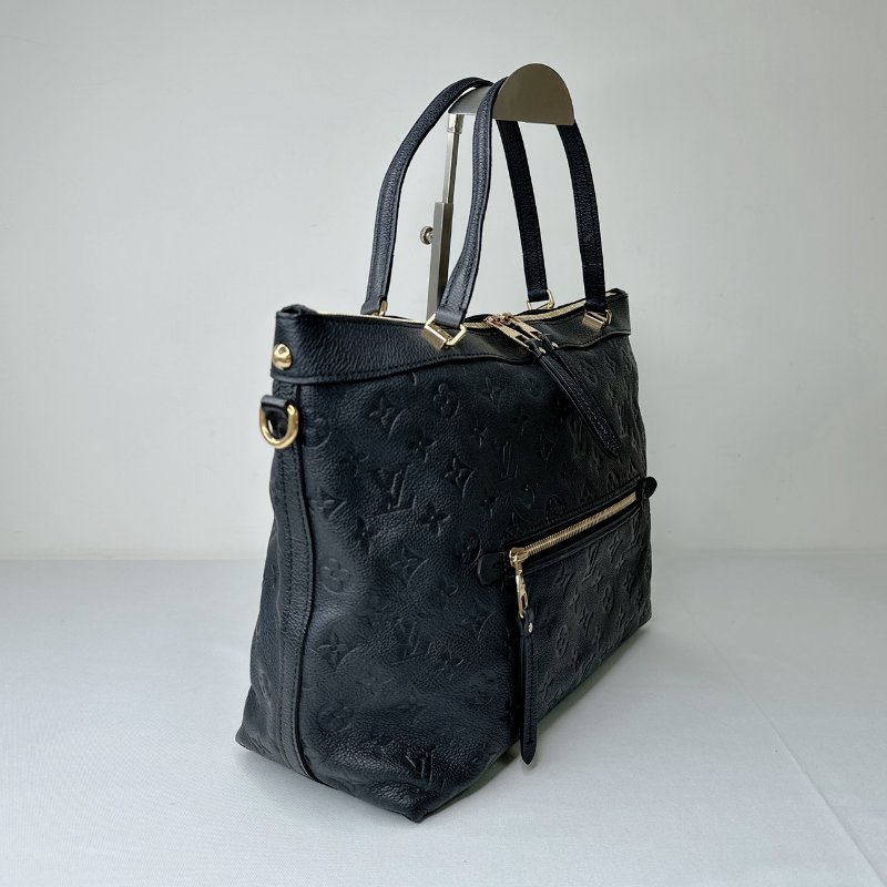 LV Bastille MM全皮壓紋托特包-3