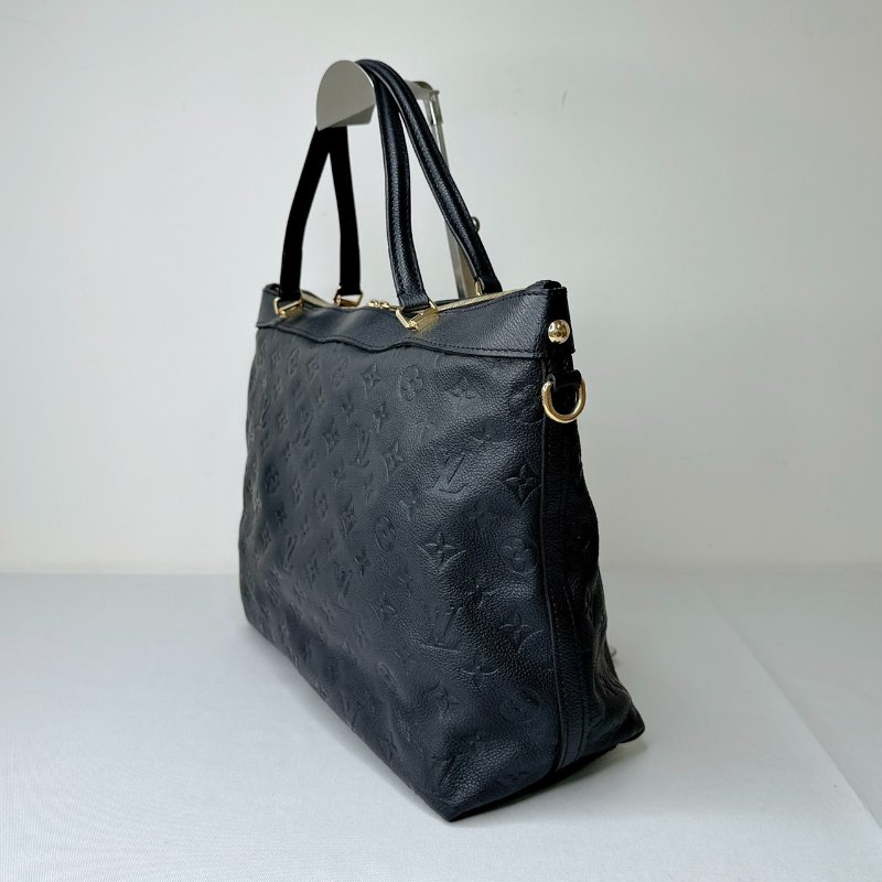 LV Bastille MM全皮壓紋托特包-4