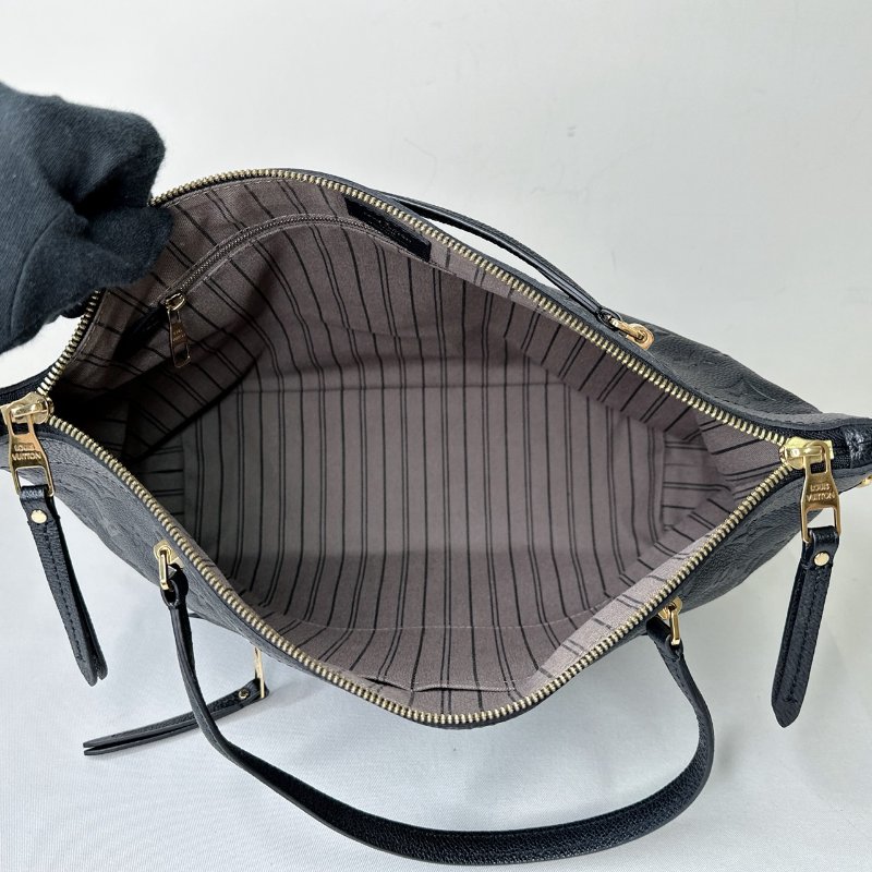 LV Bastille MM全皮壓紋托特包-6