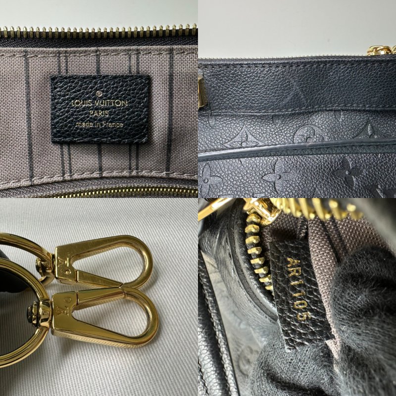 LV Bastille MM全皮壓紋托特包-7
