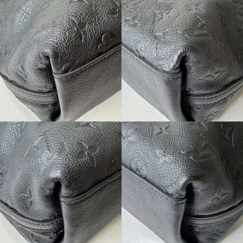 LV Bastille MM全皮壓紋托特包-9