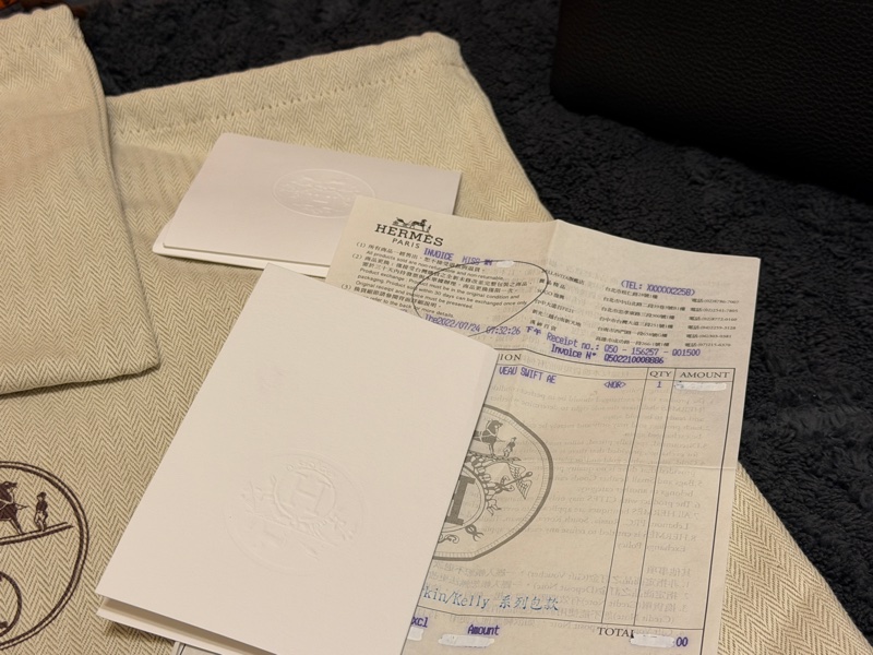 選稀有選特色HERMES 2424/大全配盒裝緞帶防塵袋/Z刻黑色29/-22