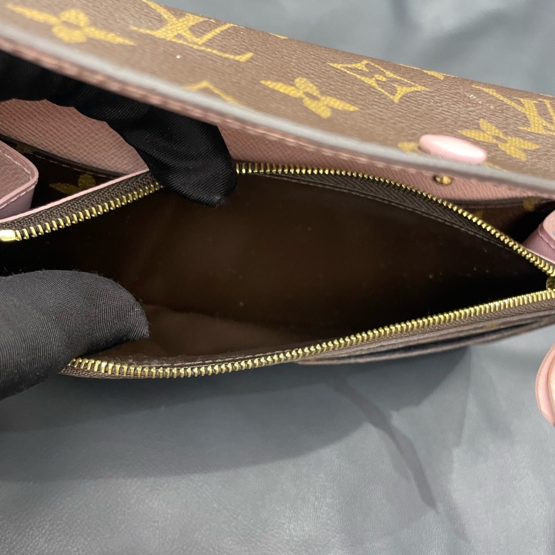 LV路易威登粉色豆豆錢包 尺寸:19cm*10cm  年份:18年  附件：無-7