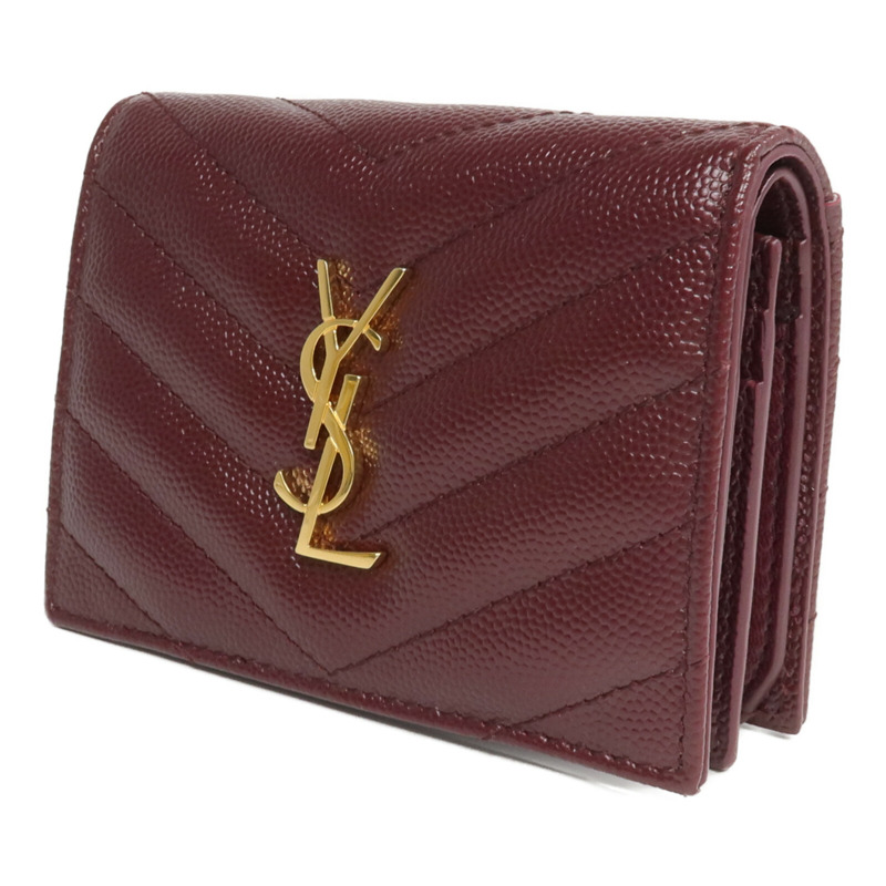 SAINT LAURENT 牛皮皮革Wallet錢包-2