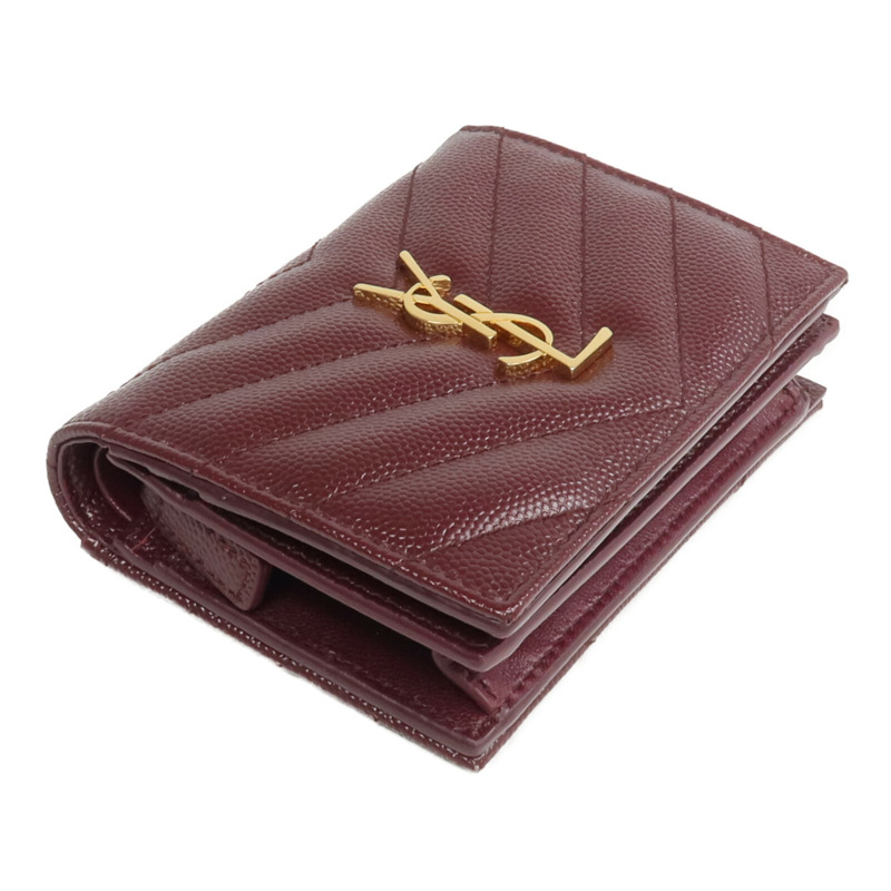 SAINT LAURENT 牛皮皮革Wallet錢包-4