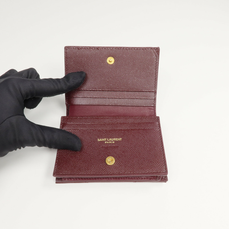 SAINT LAURENT 牛皮皮革Wallet錢包-7