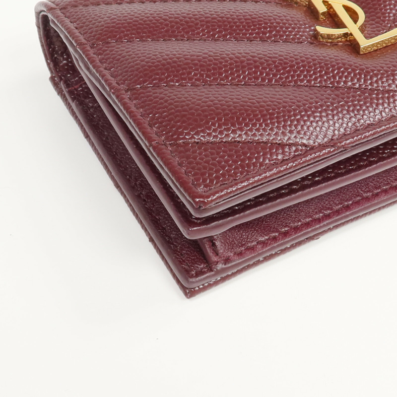 SAINT LAURENT 牛皮皮革Wallet錢包-11