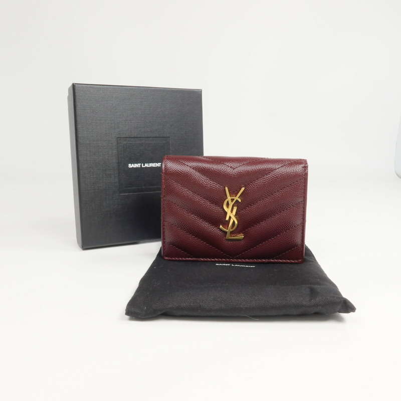 SAINT LAURENT 牛皮皮革Wallet錢包-14