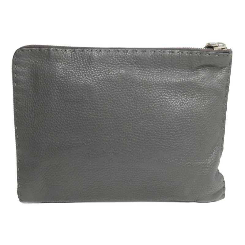 FENDI 牛皮皮革Selleria Clutch Bag手拿包-1