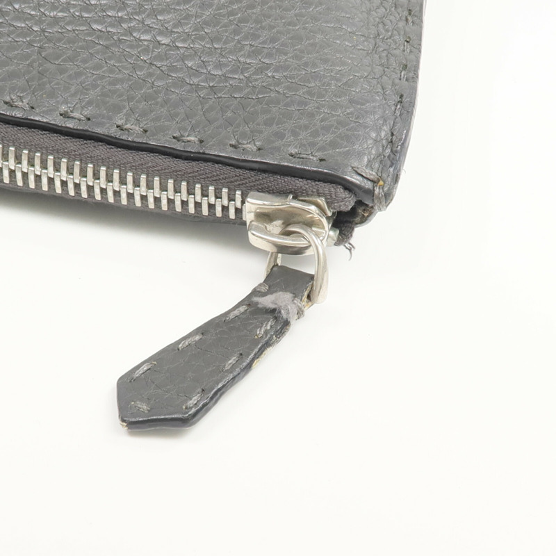 FENDI 牛皮皮革Selleria Clutch Bag手拿包-5
