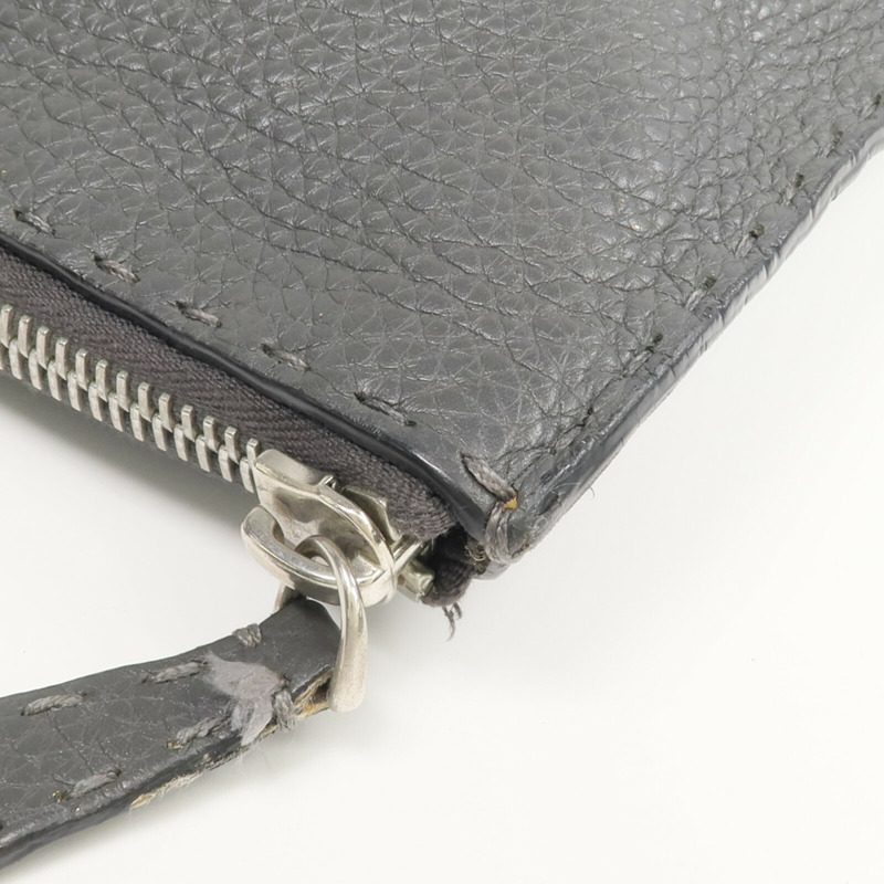 FENDI 牛皮皮革Selleria Clutch Bag手拿包-9