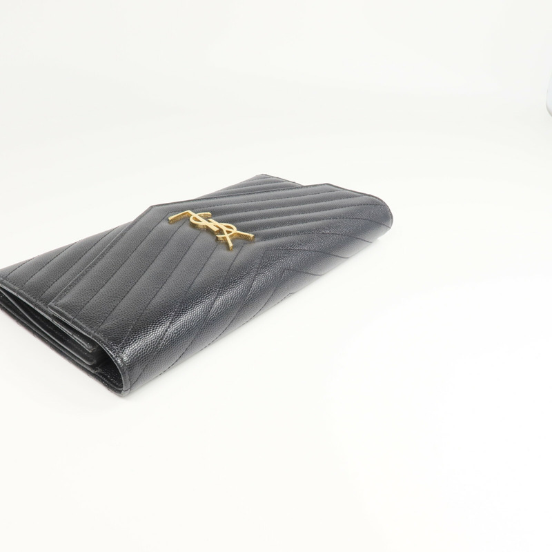 SAINT LAURENT 牛皮皮革Cassandre Clutch手拿包-4