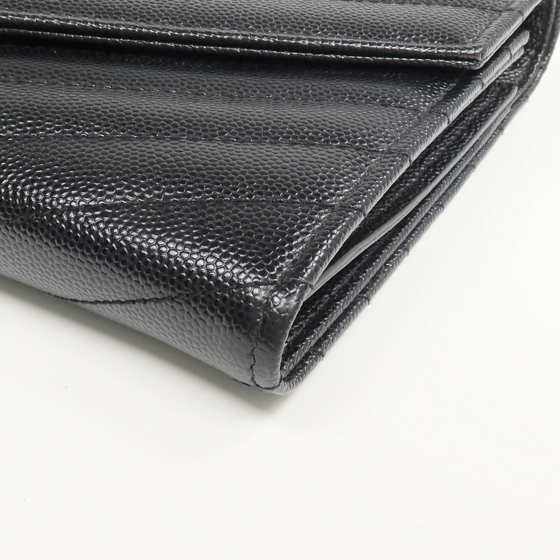 SAINT LAURENT 牛皮皮革Cassandre Clutch手拿包-5