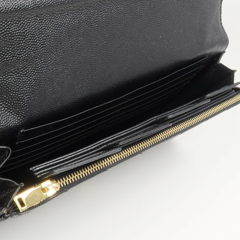 SAINT LAURENT 牛皮皮革Cassandre Clutch手拿包-11