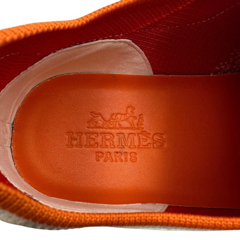 【美收精品】HERMES C-397白橘球鞋【隔月月中將轉賣至日本 上架期限30天】-7