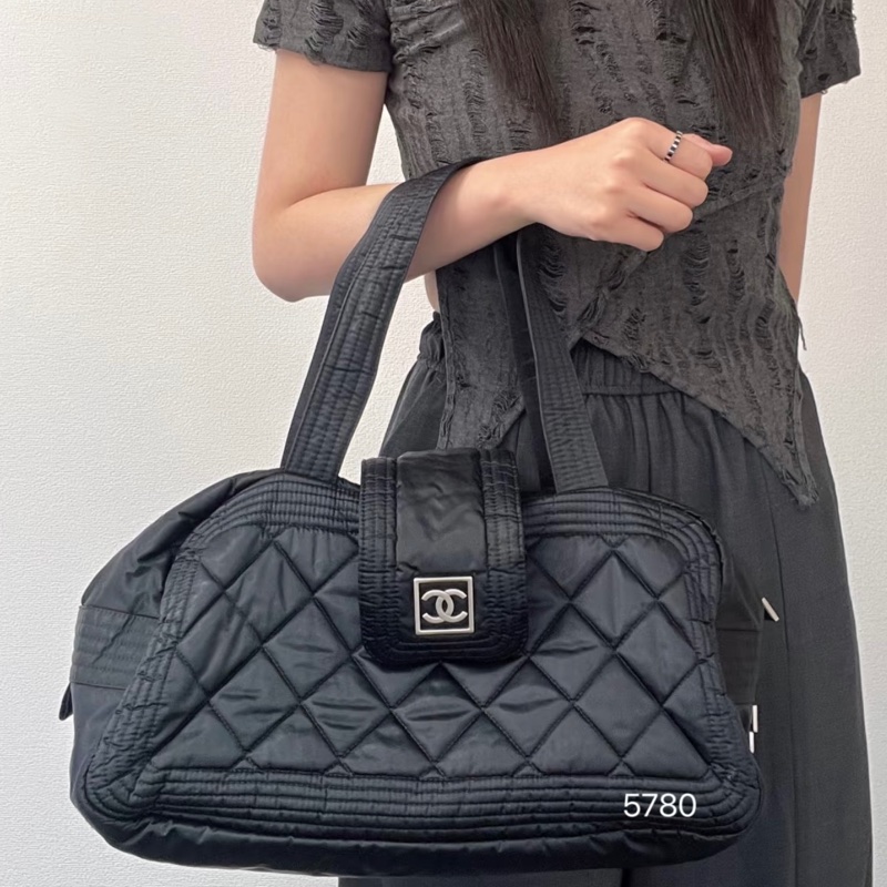 🌷Chanel 旅行包行李包｜經典花紋✦fufu style 精品✦ 氣質款｜單肩包.手提包-6