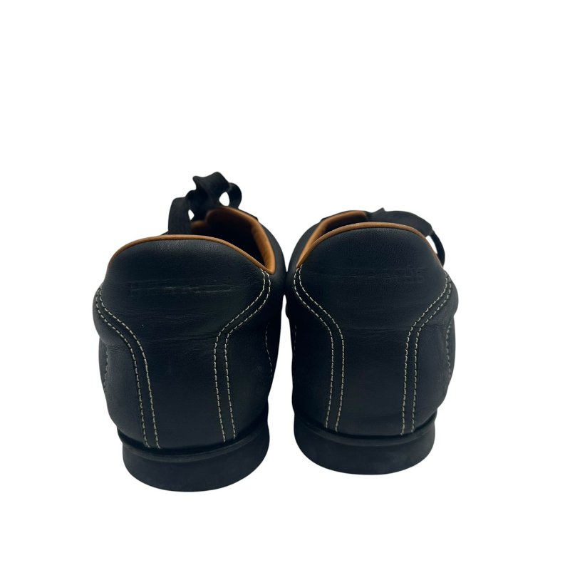 【美收精品】HERMES C-398Quick H Logo 皮革運動鞋【隔月月中將轉賣至日本 上架期限30天】-3