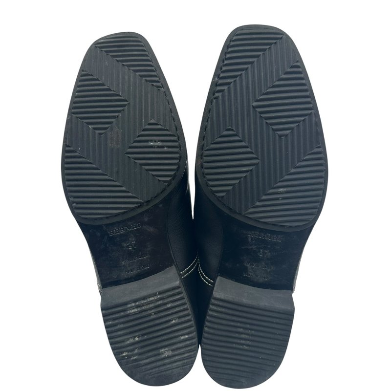 【美收精品】HERMES C-398Quick H Logo 皮革運動鞋【隔月月中將轉賣至日本 上架期限30天】-8